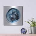 'Indigo Nebula III' by Ethan Harper – Metal Wall Art, 12x12 room view