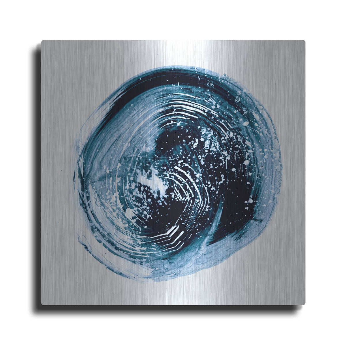 'Indigo Nebula III' by Ethan Harper – Metal Wall Art