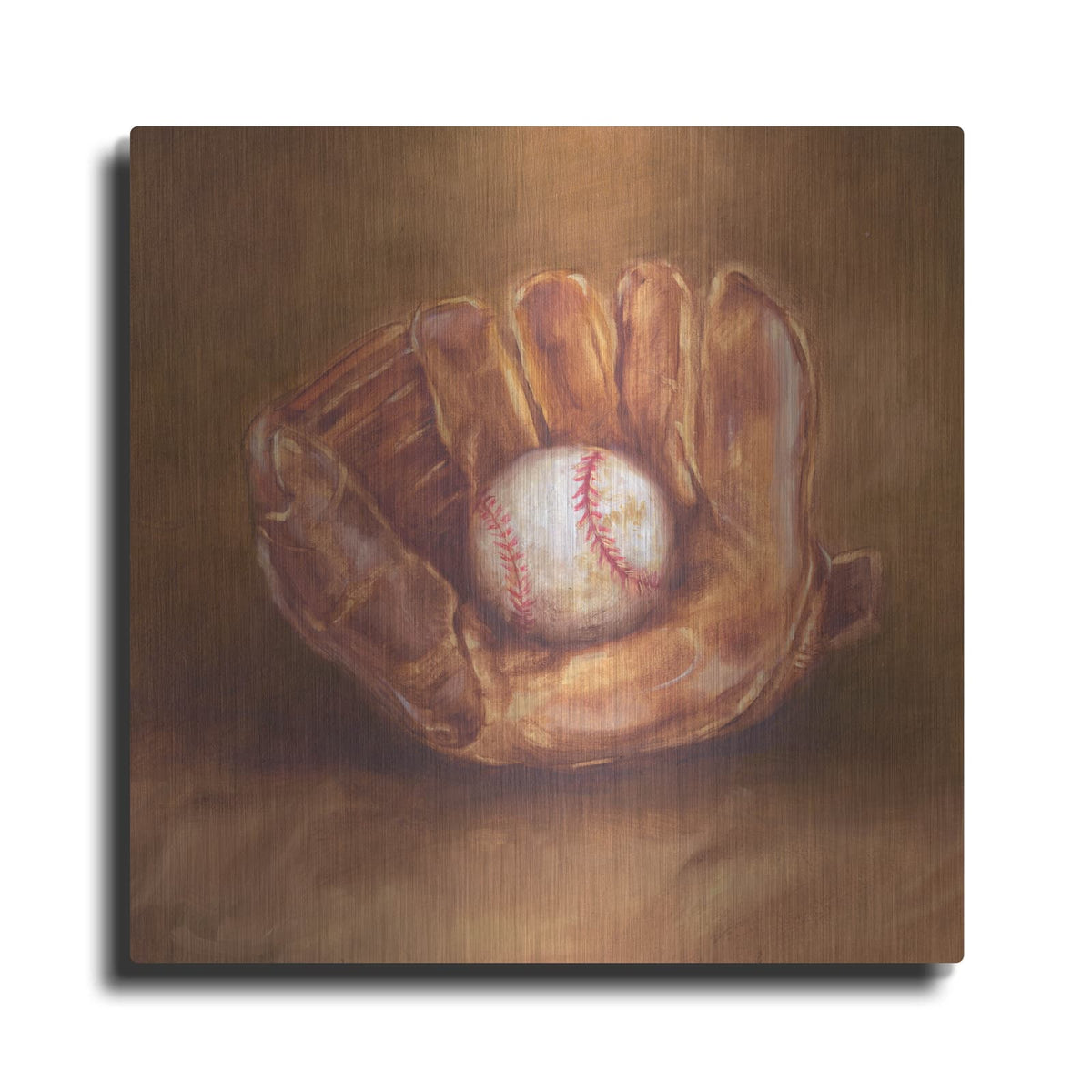 'Rustic Sports III' by Ethan Harper – Metal Wall Art