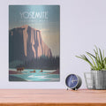 'Yosemite National Park' by Arctic Frame – Metal Wall Art, 12x16 room view