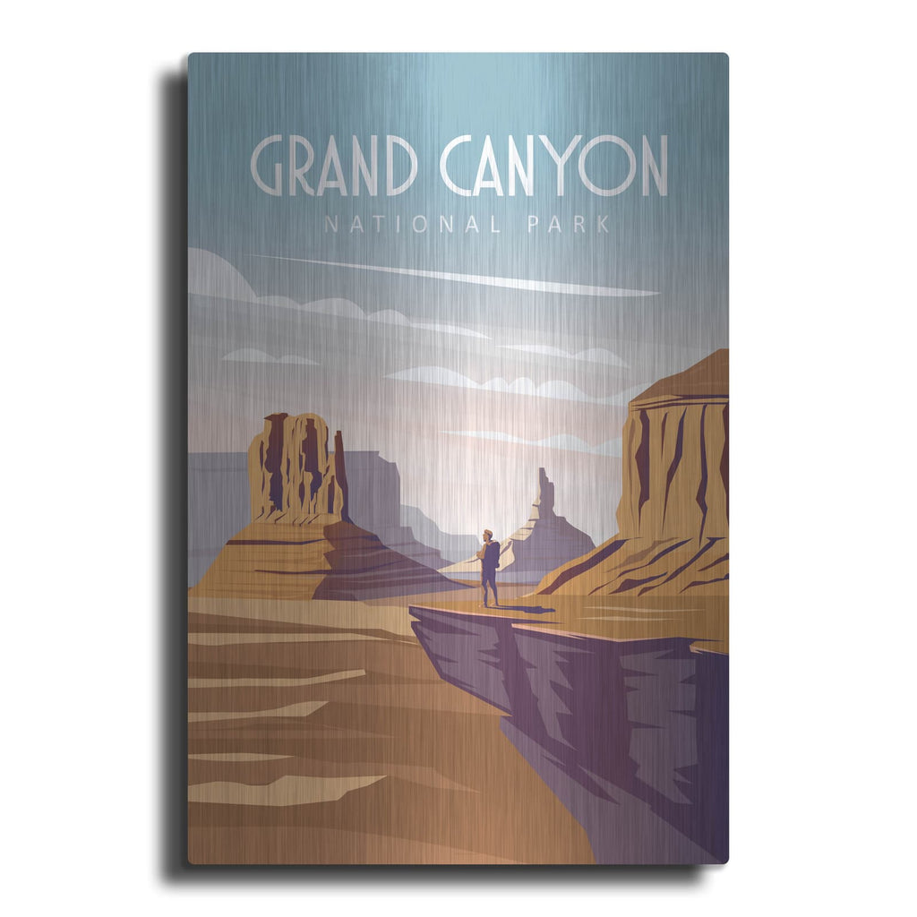 'Grand Canyon National Park' by Arctic Frame – Metal Wall Art