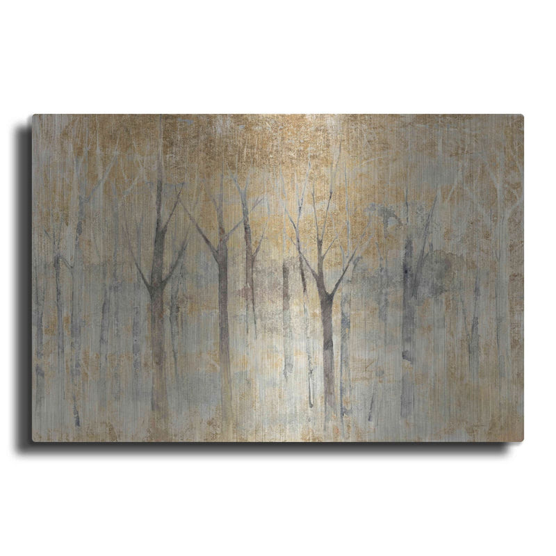 'Seasons End Gold' by Avery Tillmon – Metal Wall Art