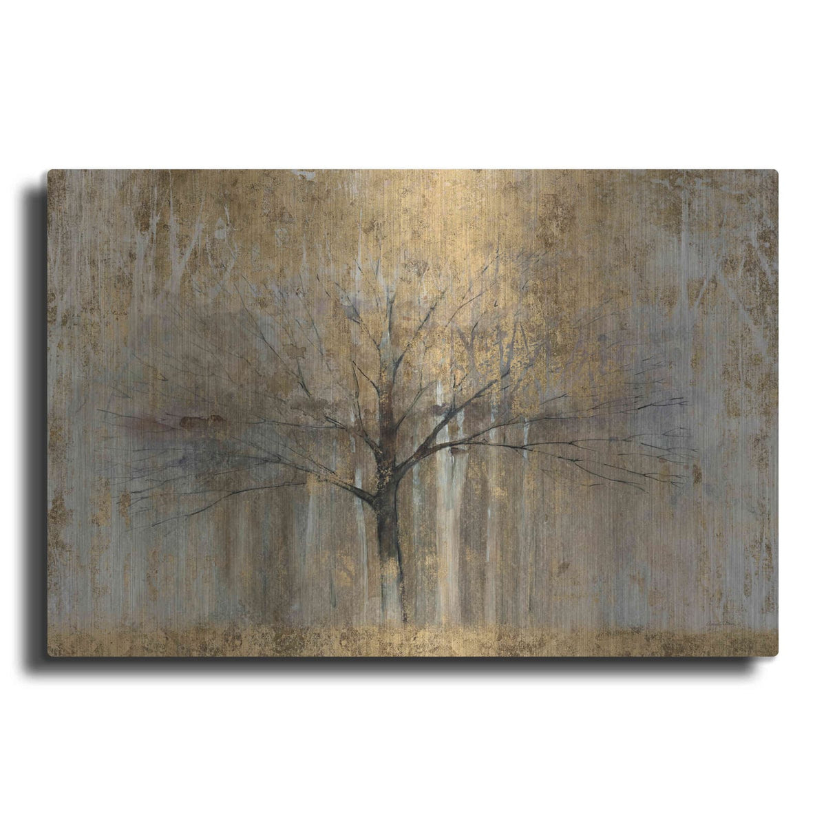 'Open Arms Gold' by Avery Tillmon – Metal Wall Art