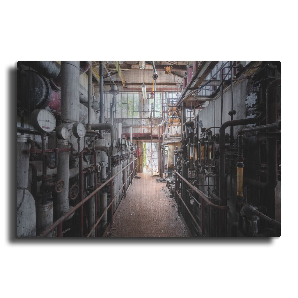 'Abandoned Industry' by Roman Robroek – Metal Wall Art