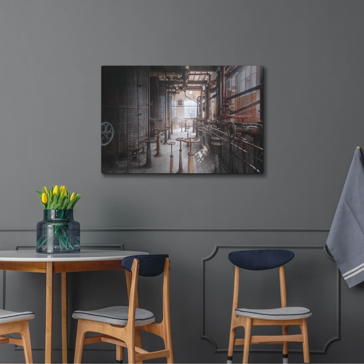 'Industrial Herritage' by Roman Robroek – Metal Wall Art, 36x24 room view