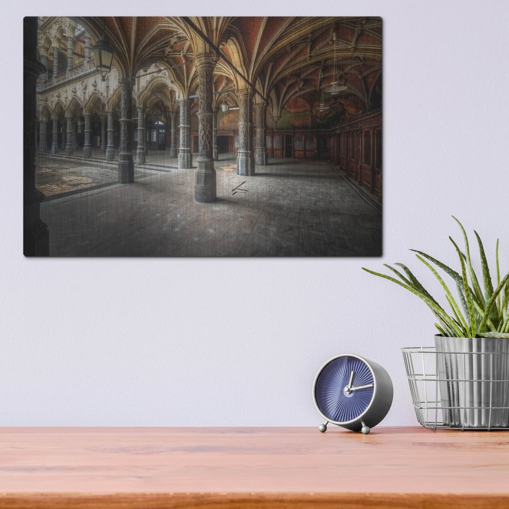 'Chambre of Commerce' by Roman Robroek – Metal Wall Art, 16x12 room view