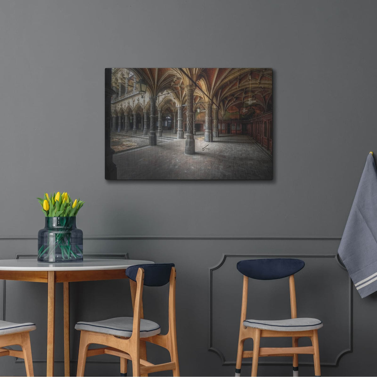 'Chambre of Commerce' by Roman Robroek – Metal Wall Art, 36x24 room view
