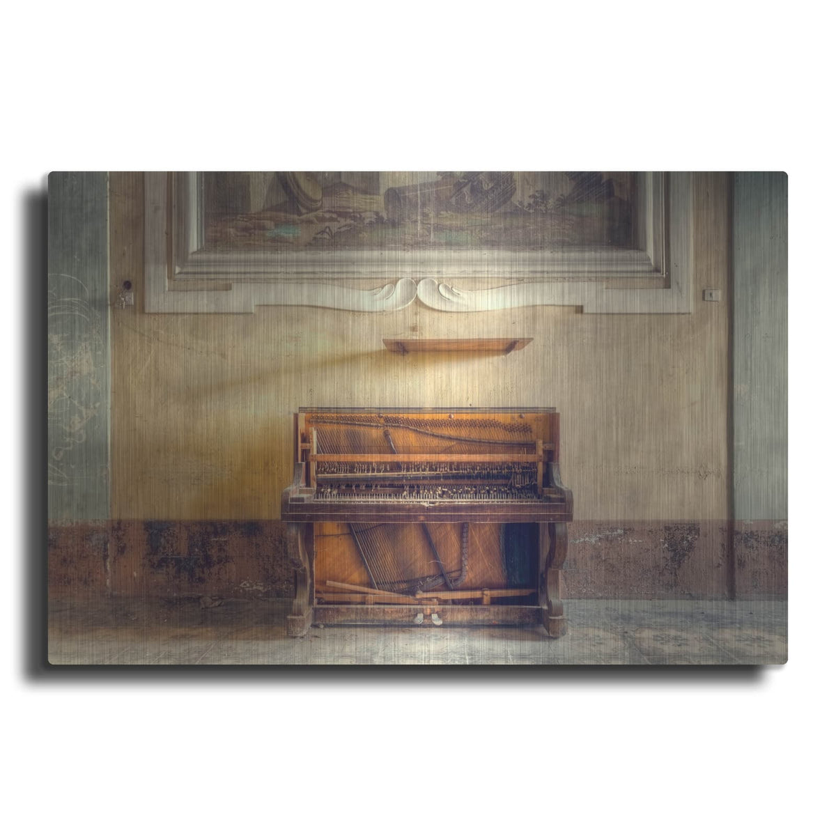 'The Piano' by Roman Robroek – Metal Wall Art