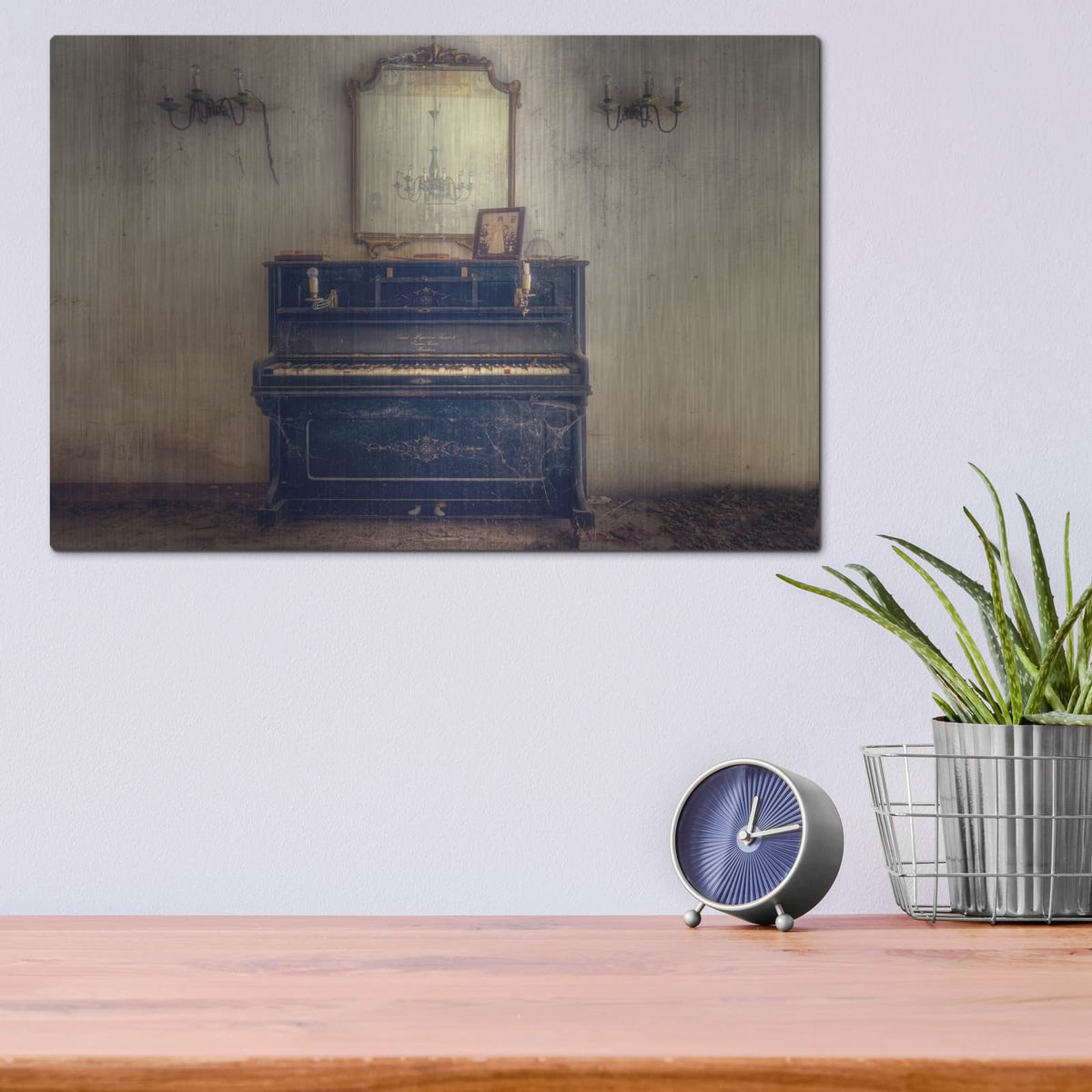 'Reflection' by Roman Robroek – Metal Wall Art, 16x12 room view