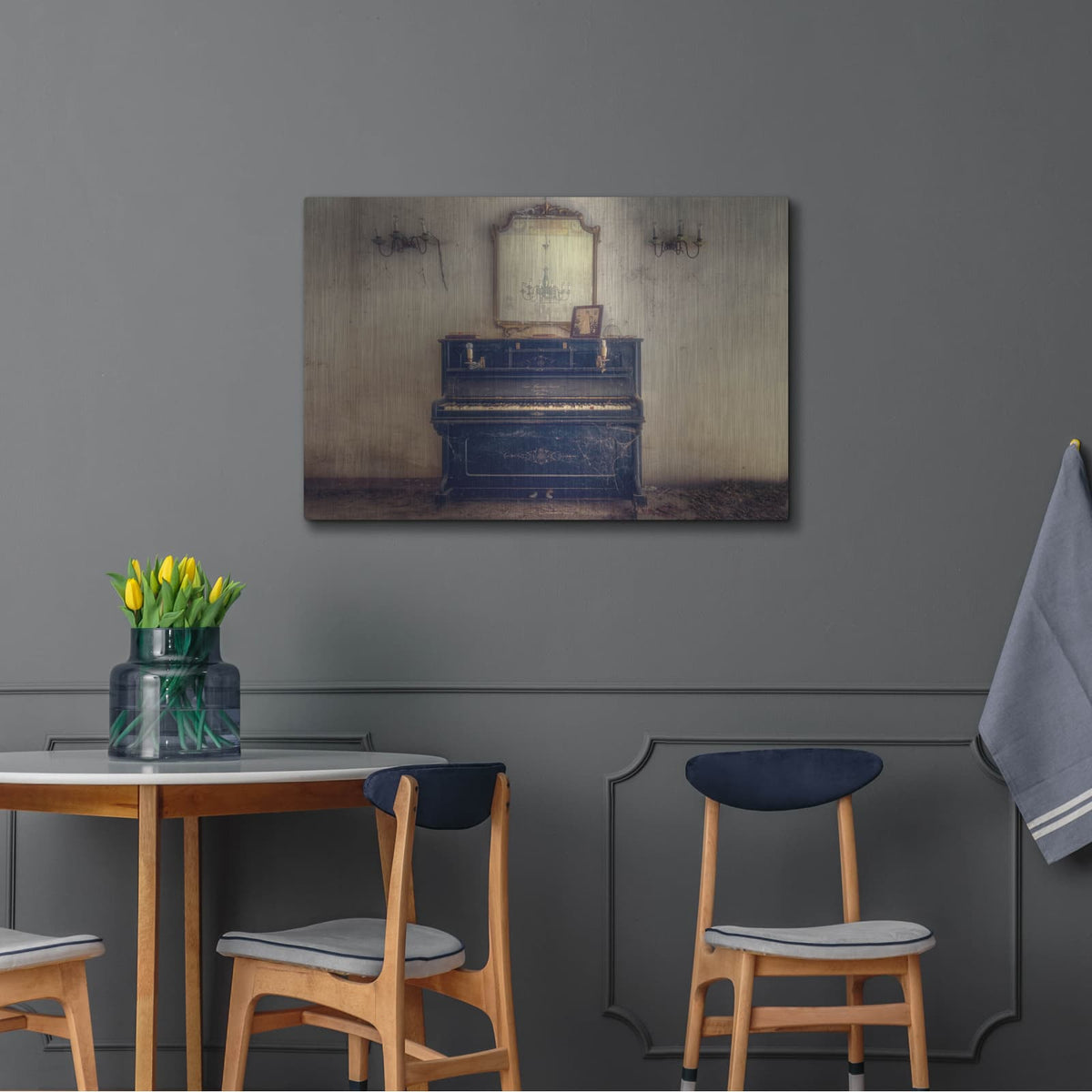 'Reflection' by Roman Robroek – Metal Wall Art, 36x24 room view