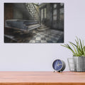 'Piano Hall' by Roman Robroek – Metal Wall Art, 16x12 room view