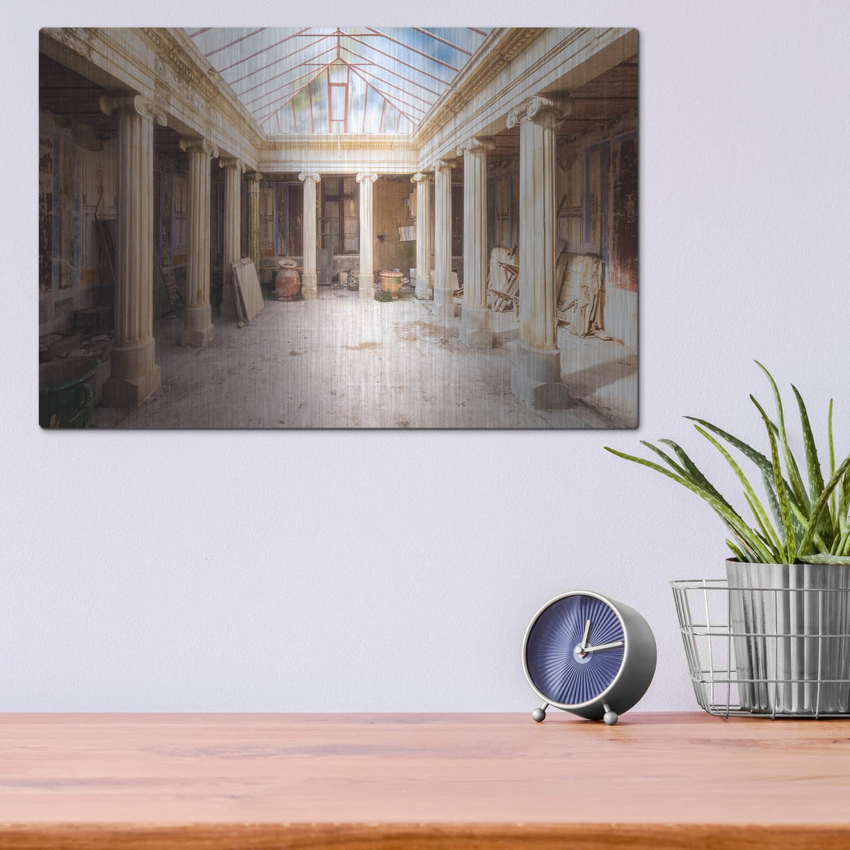 'Cloister' by Roman Robroek – Metal Wall Art, 16x12 room view