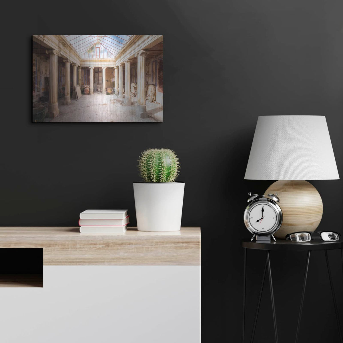 'Cloister' by Roman Robroek – Metal Wall Art, 24x16 room view