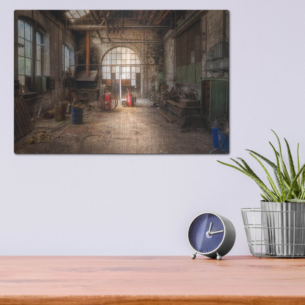 'Workspace' by Roman Robroek – Metal Wall Art, 16x12 room view