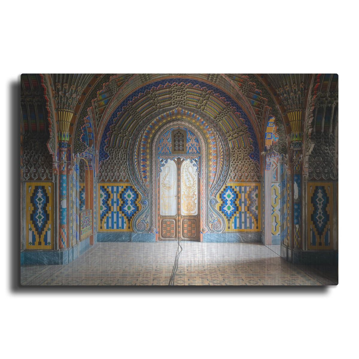 'Castle of Sammezzano II' by Roman Robroek – Metal Wall Art