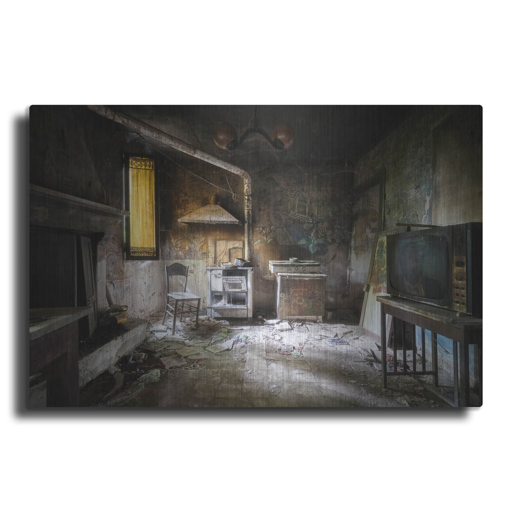 'Vintage Kitchen' by Roman Robroek – Metal Wall Art