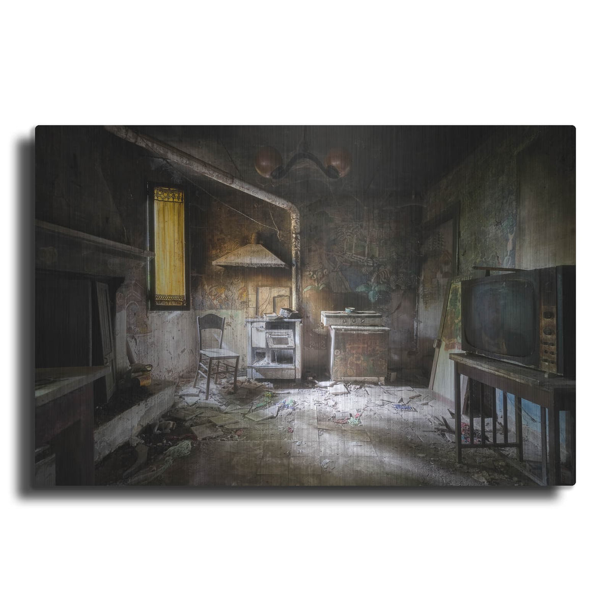 'Vintage Kitchen' by Roman Robroek – Metal Wall Art
