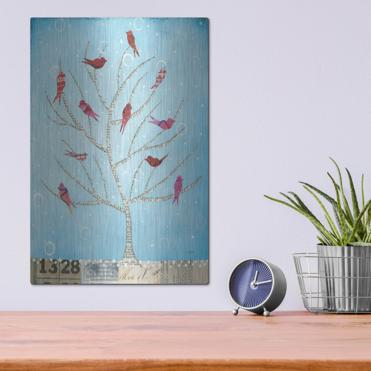 'The Seasons IV' by Courtney Prahl – Metal Wall Art, 12x16 room view