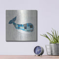 'Wind and Waves II Nautical' by Courtney Prahl – Metal Wall Art, 12x12 room view