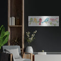 'Catching Up I' by Courtney Prahl – Metal Wall Art, 36x12 room view