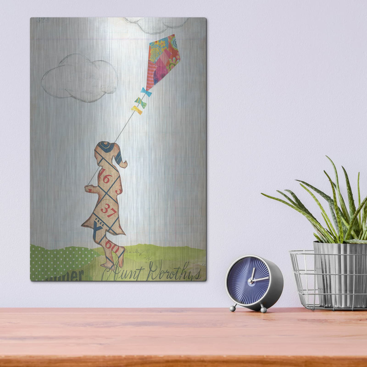 'Rain and Wind II' by Courtney Prahl – Metal Wall Art, 12x16 room view