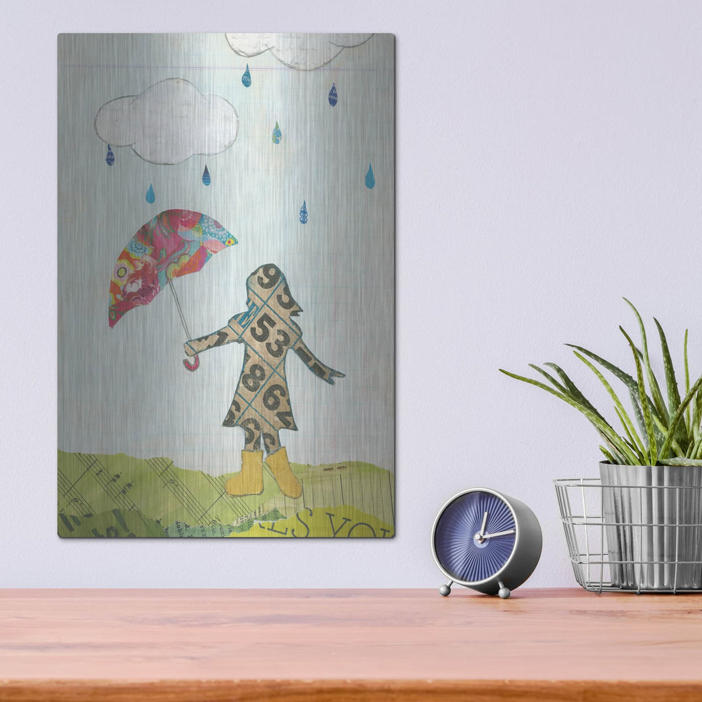'Rain and Wind IV' by Courtney Prahl – Metal Wall Art, 12x16 room view