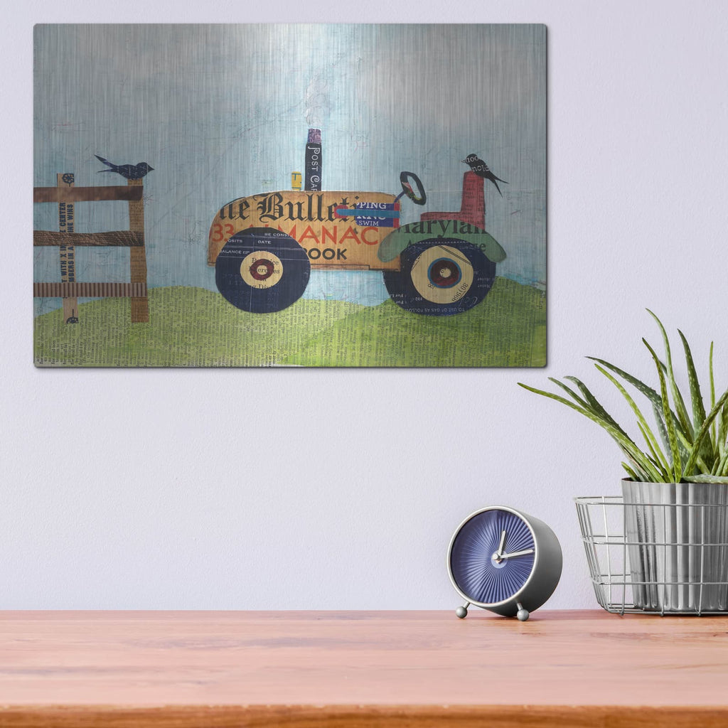 'On the Farm II' by Courtney Prahl – Metal Wall Art, 16x12 room view