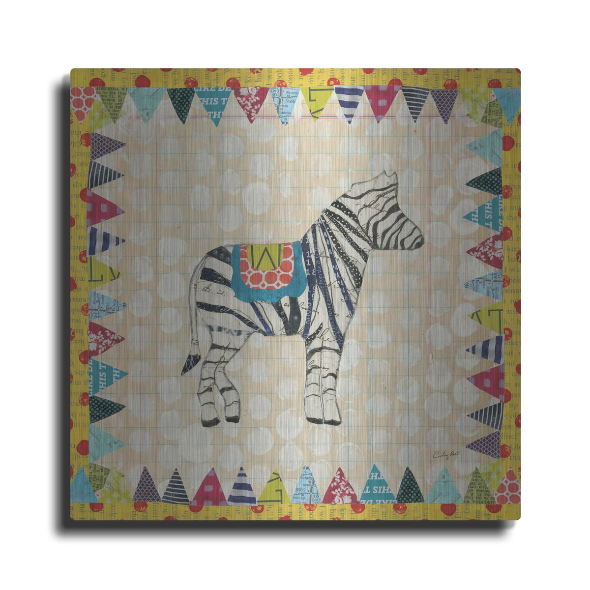 'Circus Fun I' by Courtney Prahl – Metal Wall Art