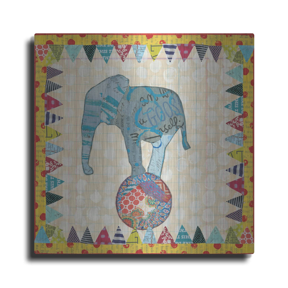 'Circus Fun II' by Courtney Prahl – Metal Wall Art
