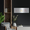 'Lovebirds Sign II' by Courtney Prahl – Metal Wall Art, 36x12 room view