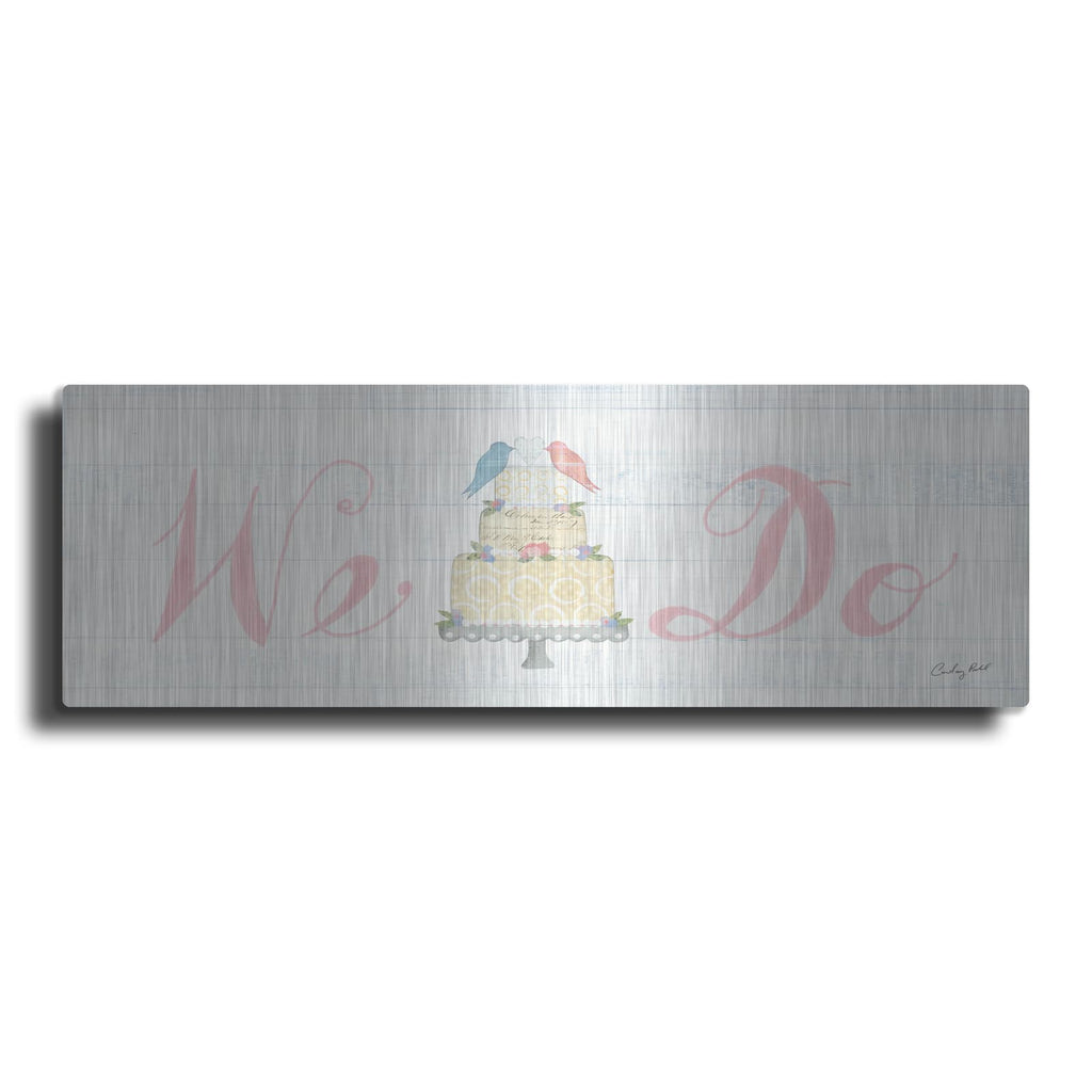 'Lovebirds Sign II' by Courtney Prahl – Metal Wall Art