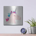 'Unicorn Power I' by Courtney Prahl – Metal Wall Art, 12x12 room view