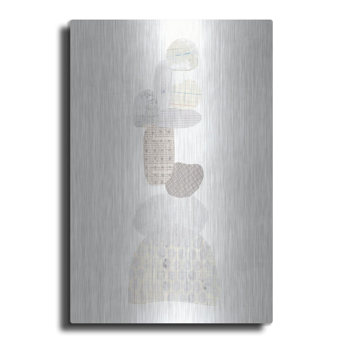 'Whimsy I Neutral' by Courtney Prahl – Metal Wall Art