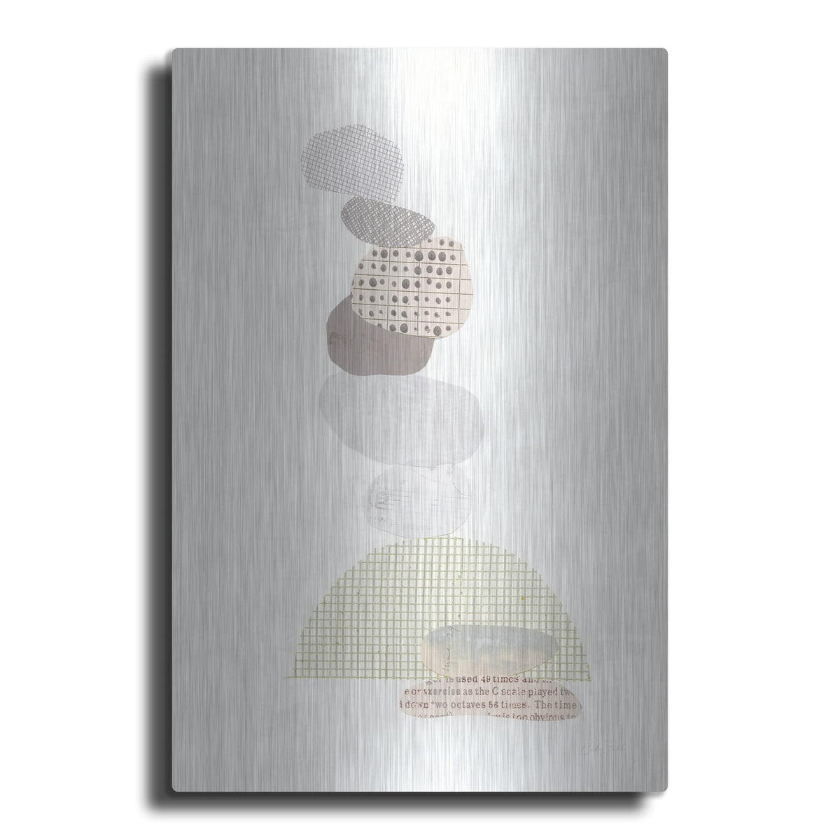 'Whimsy IV Neutral' by Courtney Prahl – Metal Wall Art