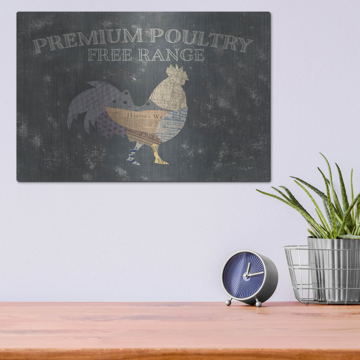 'From the Butcher XI' by Courtney Prahl – Metal Wall Art, 16x12 room view