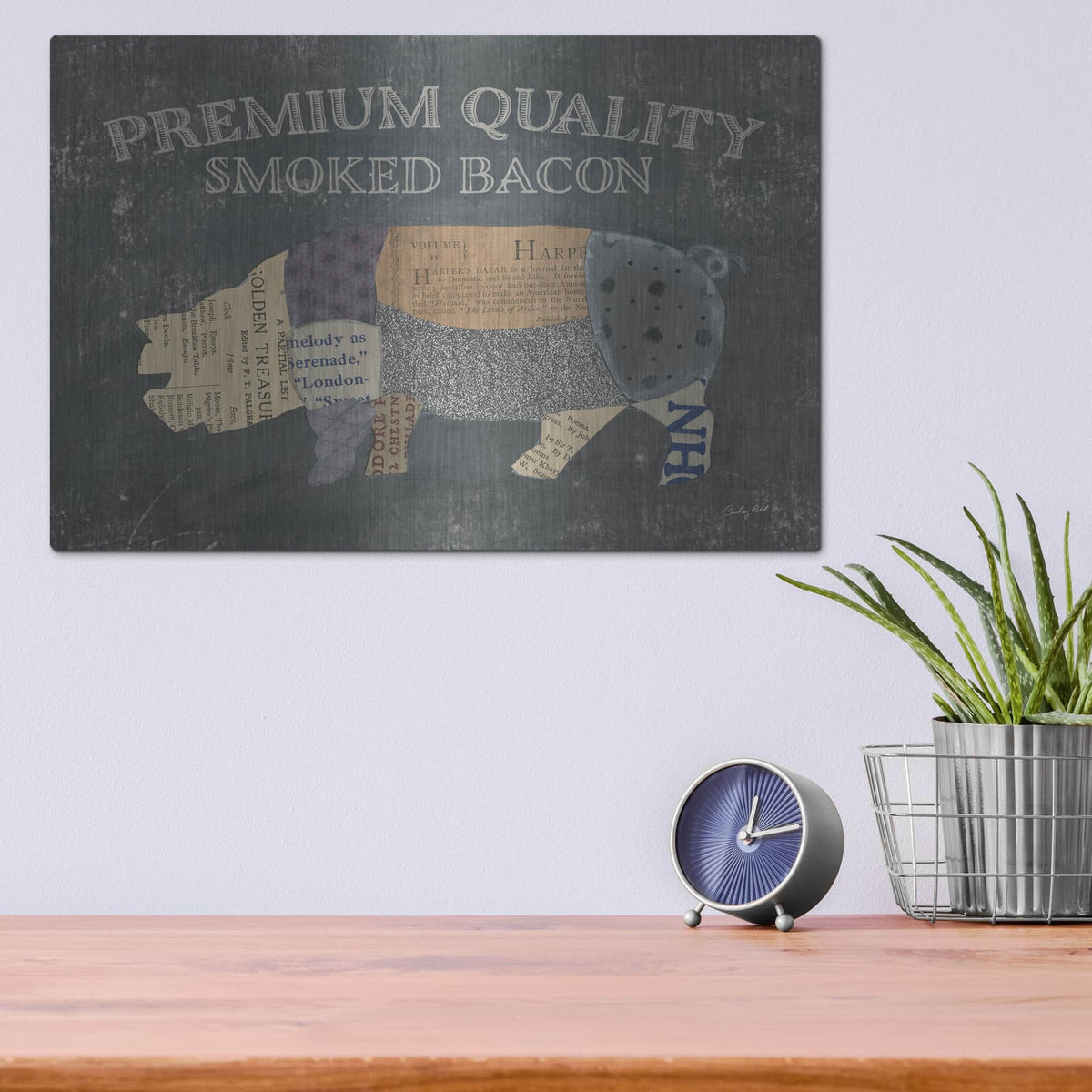 'From the Butcher XII' by Courtney Prahl – Metal Wall Art, 16x12 room view