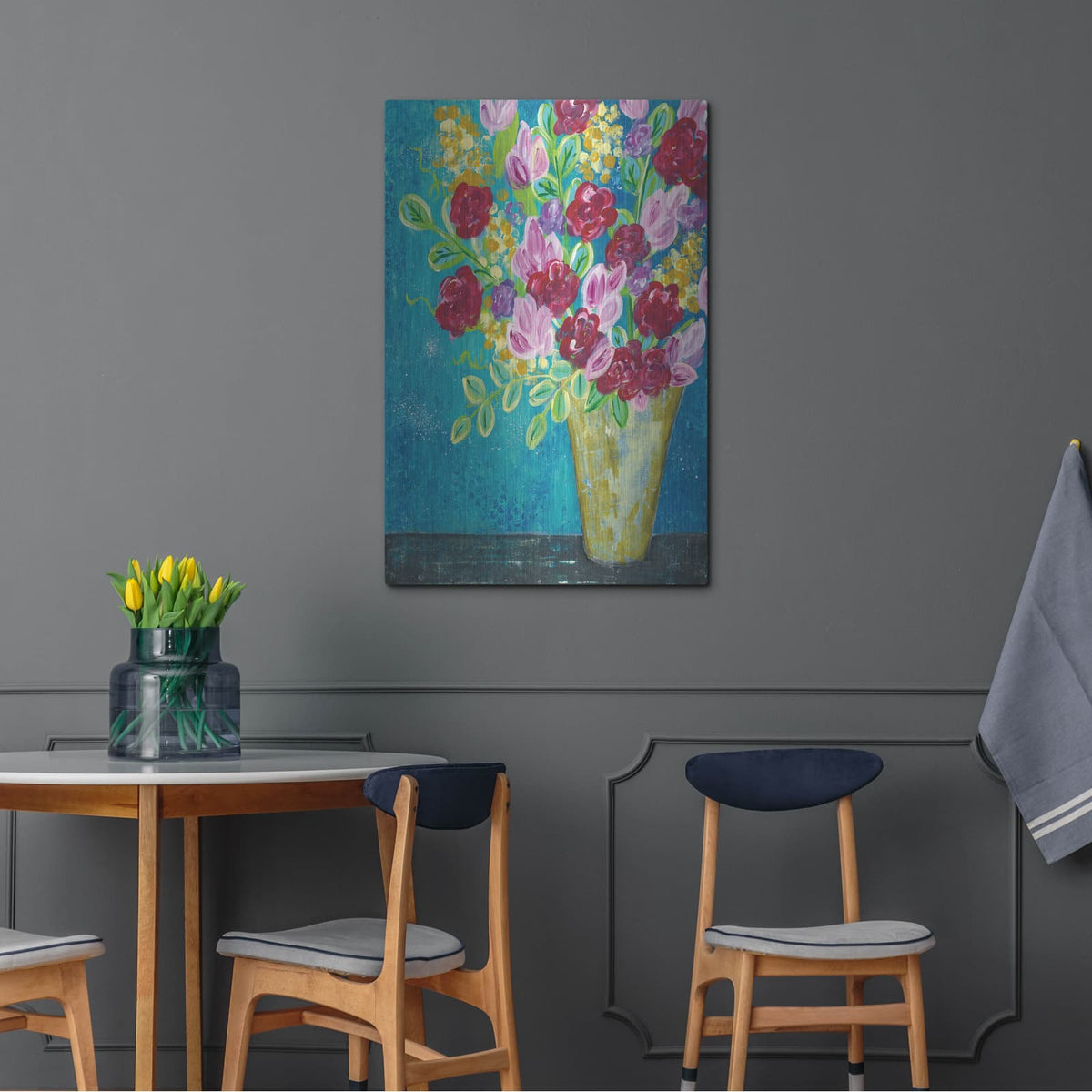 'Bright Summer' by Courtney Prahl – Metal Wall Art, 24x36 room view