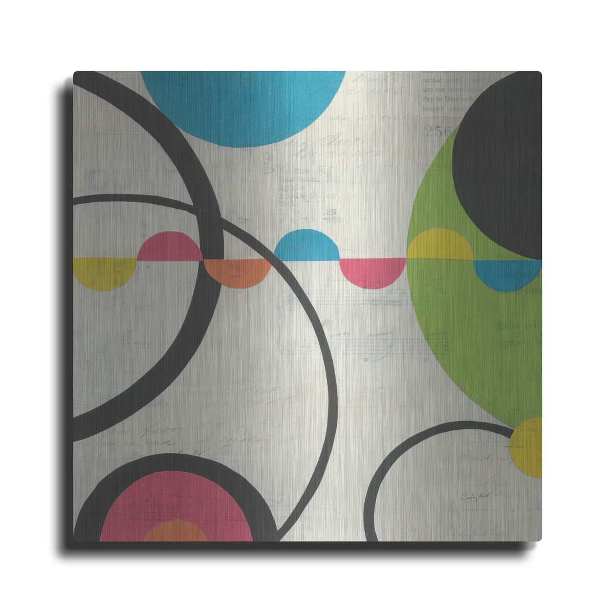 'Roundabout II' by Courtney Prahl – Metal Wall Art