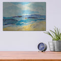 'Abstract Coastal II' by Courtney Prahl – Metal Wall Art, 16x12 room view