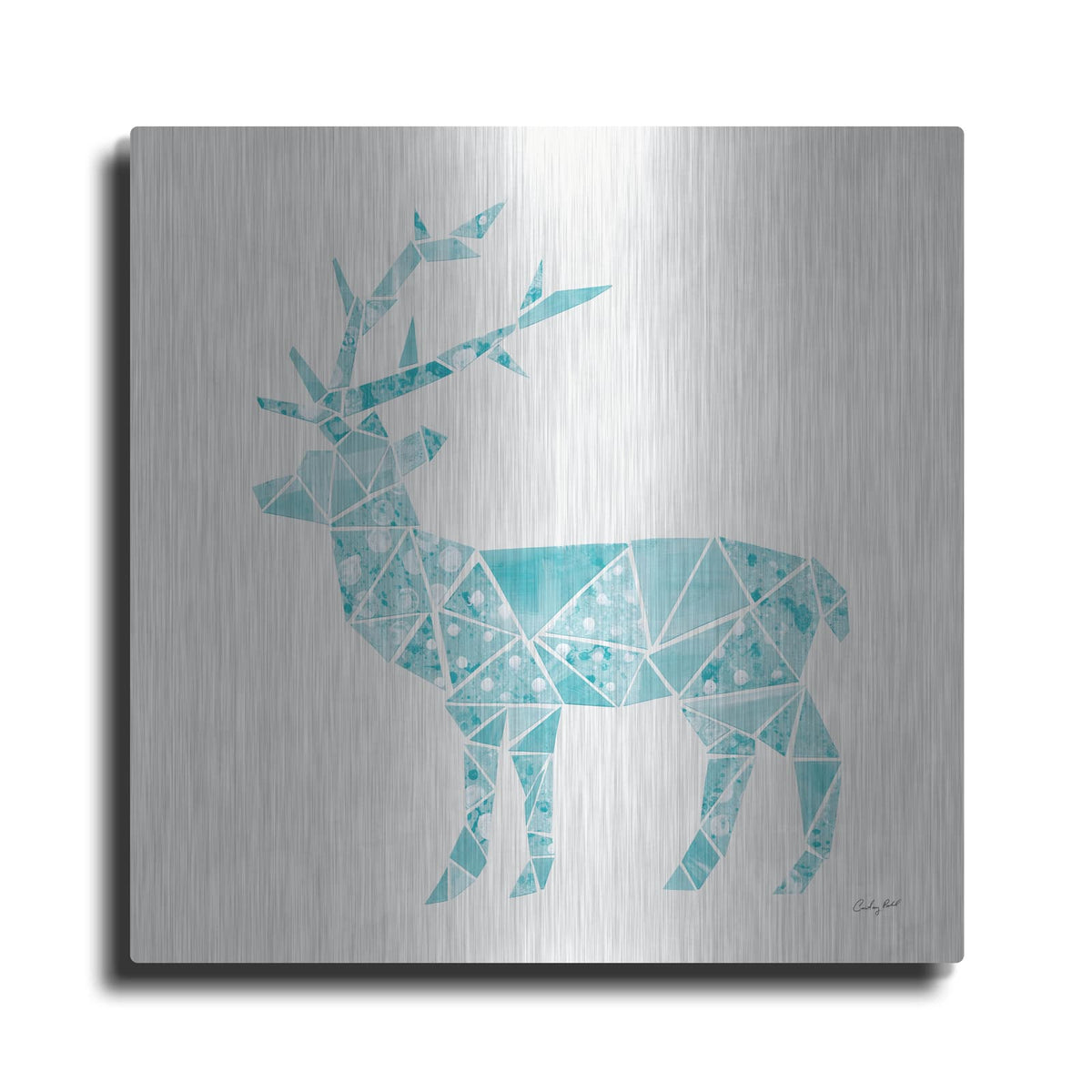 'Geometric Animal IV' by Courtney Prahl – Metal Wall Art