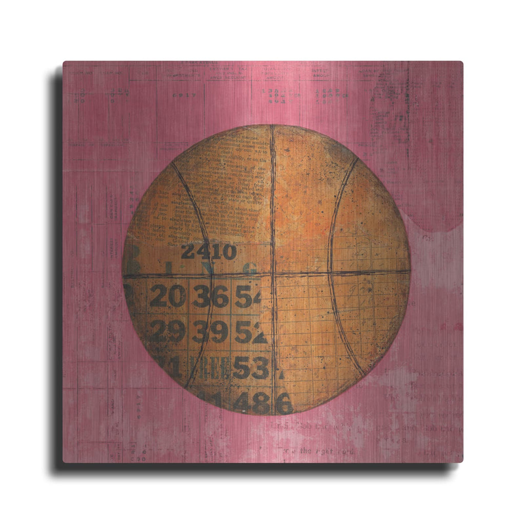 'Play Ball IV Bright' by Courtney Prahl – Metal Wall Art