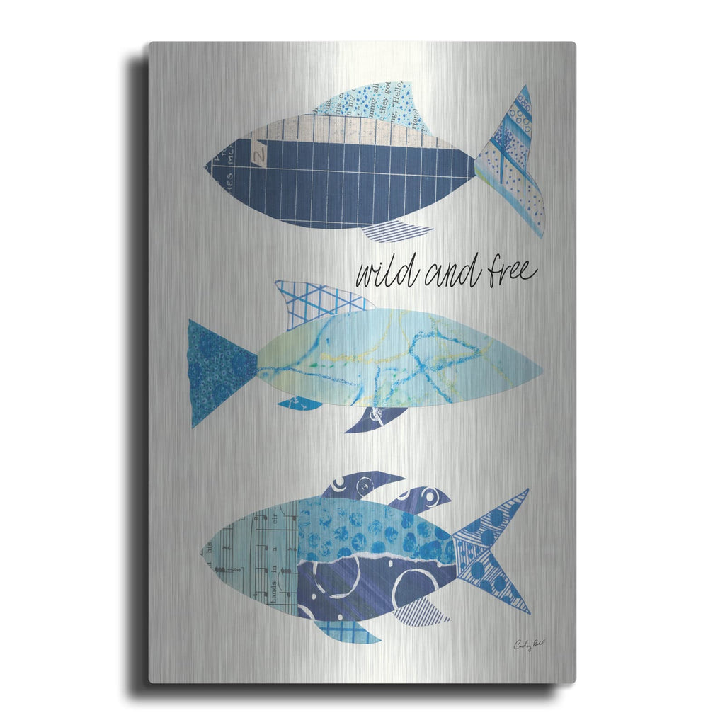 'Go With the Flow IV' by Courtney Prahl – Metal Wall Art