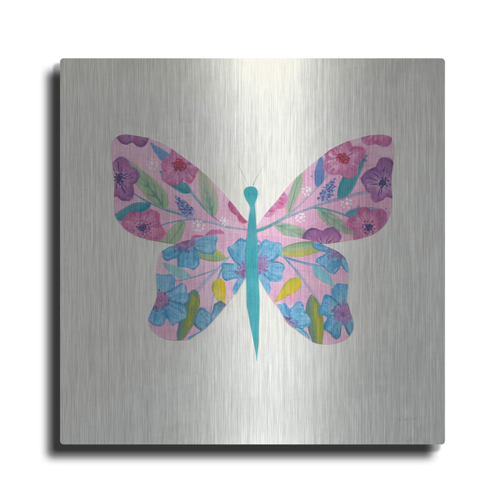 'Butterfly Garden II' by Courtney Prahl – Metal Wall Art