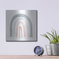 'Boho Rainbow I' by Courtney Prahl – Metal Wall Art, 12x12 room view