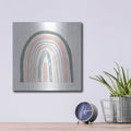 'Boho Rainbow II' by Courtney Prahl – Metal Wall Art, 12x12 room view