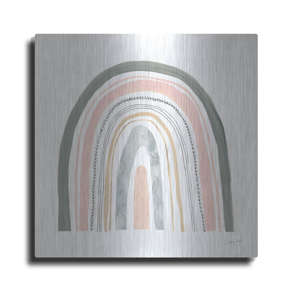 'Boho Rainbow II' by Courtney Prahl – Metal Wall Art