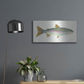 'Angling in the Stream I' by Courtney Prahl – Metal Wall Art, 24x12 room view