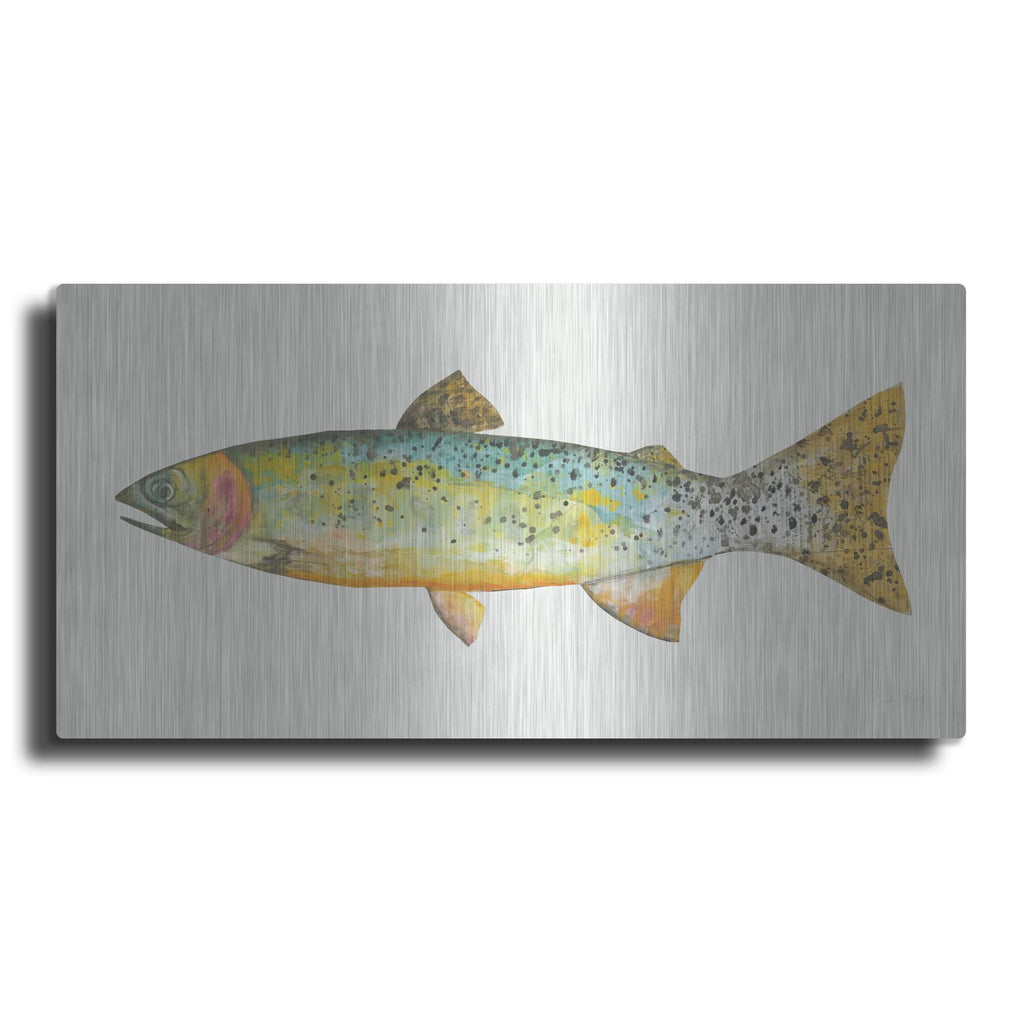 'Angling in the Stream IV' by Courtney Prahl – Metal Wall Art