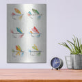 'Angling in the Stream Lures' by Courtney Prahl – Metal Wall Art, 12x16 room view