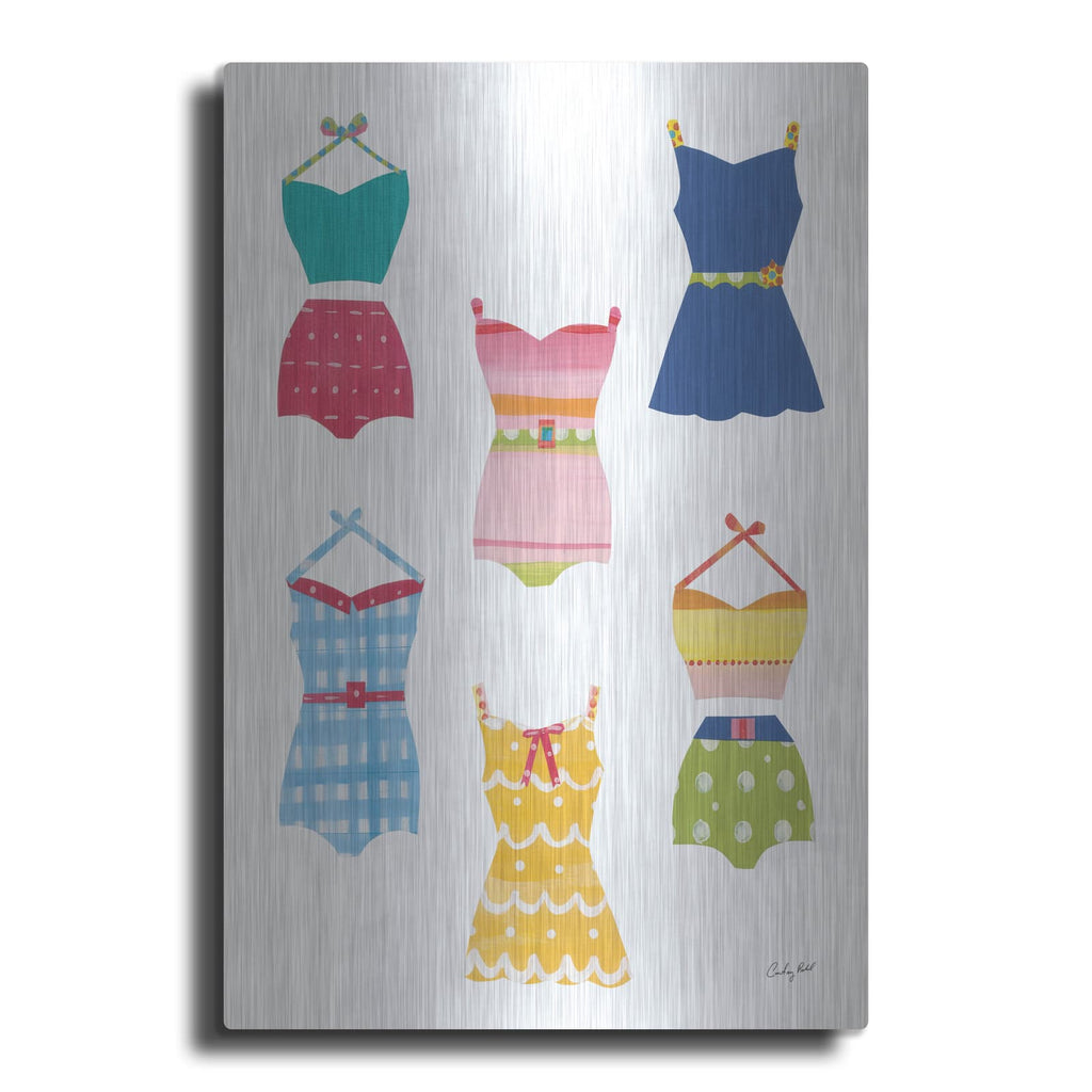 'Sea Sand Sun VI' by Courtney Prahl – Metal Wall Art